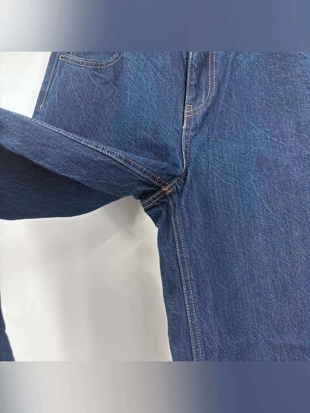 Kate Spade New York High-Rise Straight Leg Wide Cuff Jeans